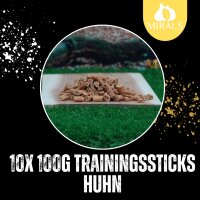 10 x 100g Trainingsstick Huhn im Sparpaket
