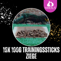 10 x 100g Trainingsstick Ziege im Sparpaket