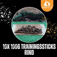 10 x 100g Trainingsstick Rind im Sparpaket
