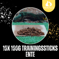 10 x 100g Trainingsstick Ente im Sparpaket