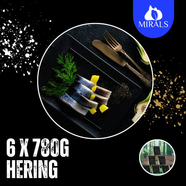 6 x 780g Heringsfilets mit Fenchel-Chicorée Gemüse an Ananas-Kokos Sauce