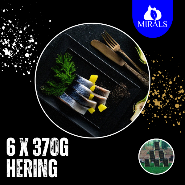 12 Dosen kaufen zum Preis von 6 Dosen (6x 370g Heringsfilets mit Fenchel-Chicorée Gemüse an Ananas-Kokos Sauce