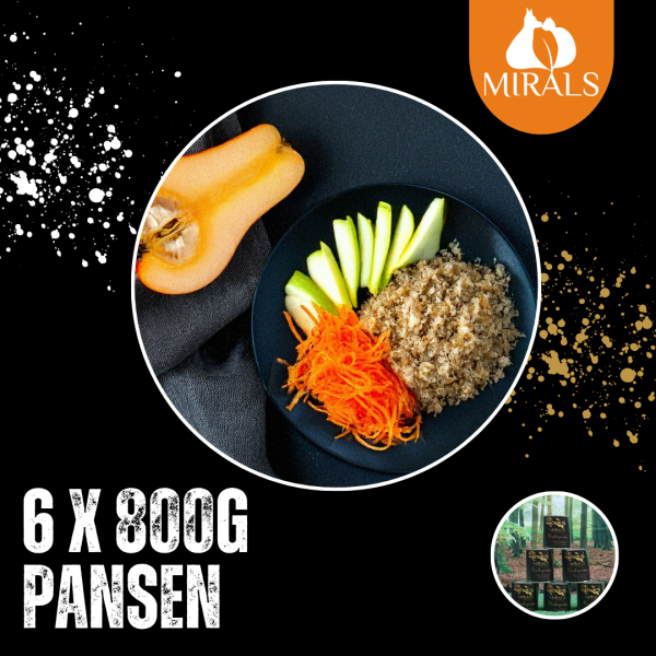 6 x 800g  Saftiger Rinderpansen im Zucchini-Möhrenbeet an Apfel-Birnen Salat