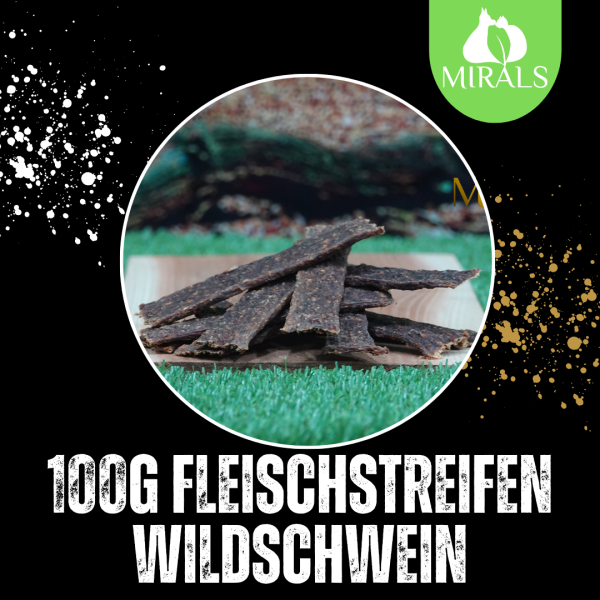 100g Wildschwein Fleischstreifen