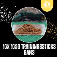 10 x 100g Trainingsstick Gans im Sparpaket