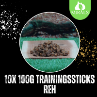10 x 100g Trainingsstick Reh im Sparpaket