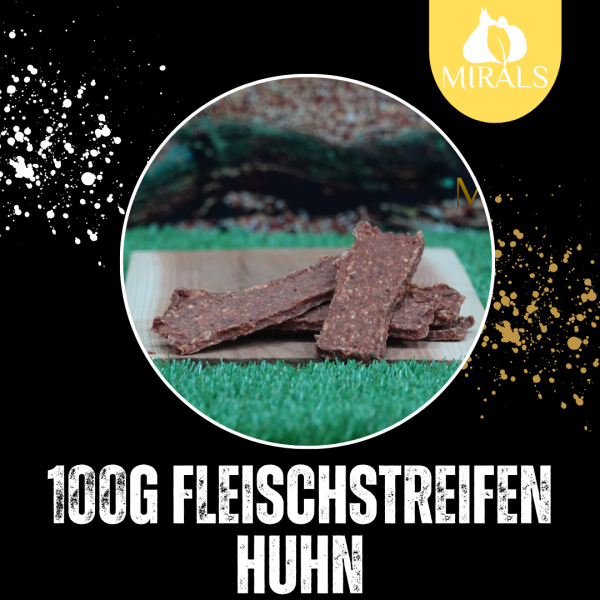 100g Hühner Fleischstreifen
