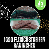 100g Kaninchen Fleischstreifen