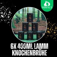 6x 400 ml Knochenbrühe Lamm