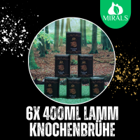 6x 400 ml Knochenbrühe Lamm