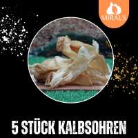 5 Stück Kalbsohren
