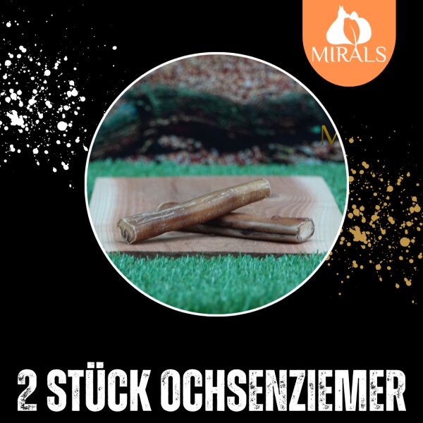 2 Stück Ochsenziemer 12 cm