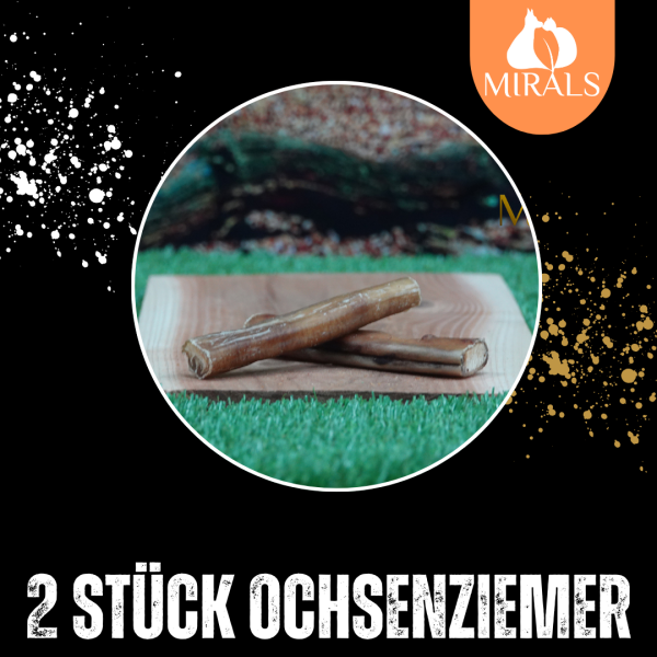 2 Stück Ochsenziemer 12 cm