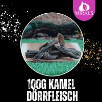 100g Kamel D&ouml;rrfleisch