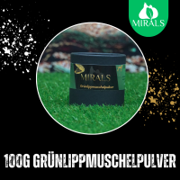 100g Mirals Grünlippmuschelpulver