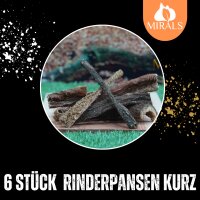 6 Stk. Rinderpansen kurz