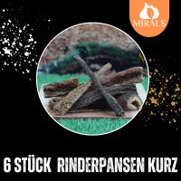6 Stk. Rinderpansen kurz
