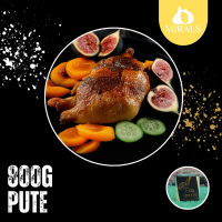 800g Leichte Putenwürfel an Gurken-Feldsalat mit...