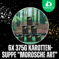 6 x 375g Mirals Karottensuppe "Morosche Art"...