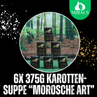 6 x 375g Mirals Karottensuppe "Morosche Art"