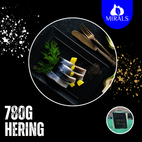 780g Heringsfilets mit Fenchel-Chicorée Gemüse an Ananas-Kokos Sauce