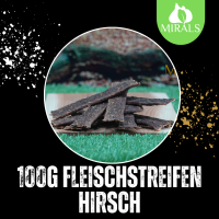 100g Hirsch Fleischstreifen