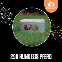 20g Hunde Eis "Pferd mit Granatapfel/ Heidelbeere...