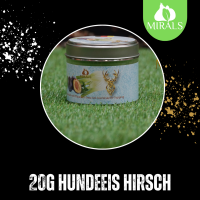 20g Hunde Eis "Hirsch mit Pflaume, Fenchel und...