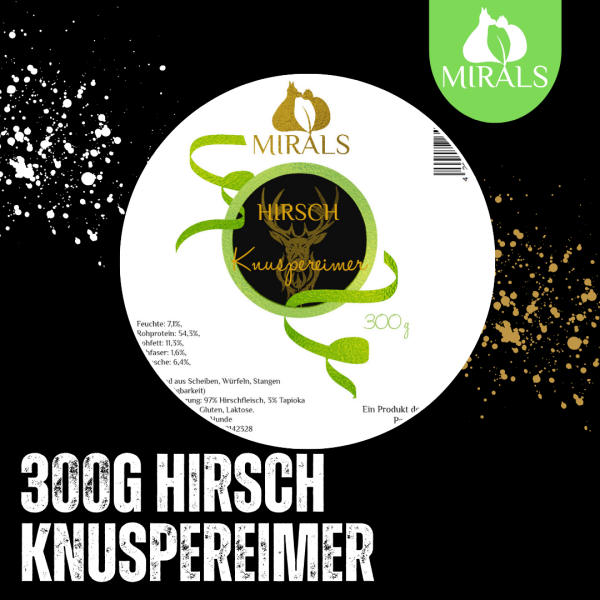 300g Knuspereimer Hirsch