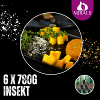 6 x 780 g Insekt No. 1 Schwarze Soldatenfliege an...