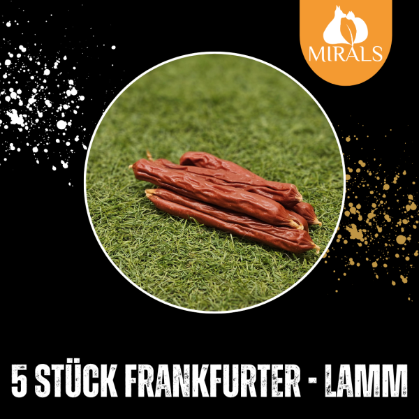 "Frankfurter Würstchen" mit Lammfleisch