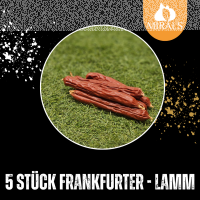 "Frankfurter Würstchen" mit Lammfleisch