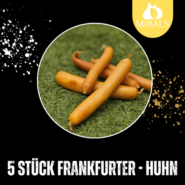 "Frankfurter Würstchen" mit Hühnerfleisch