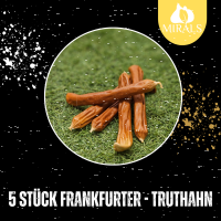 "Frankfurter Würstchen" mit Truthahnfleisch