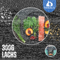 300g Lachstatar auf Spinat-Karotten Gemüse mit...