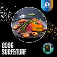 Kopie von 800g  Surfn Turf von Kalb und Shrimp mit...
